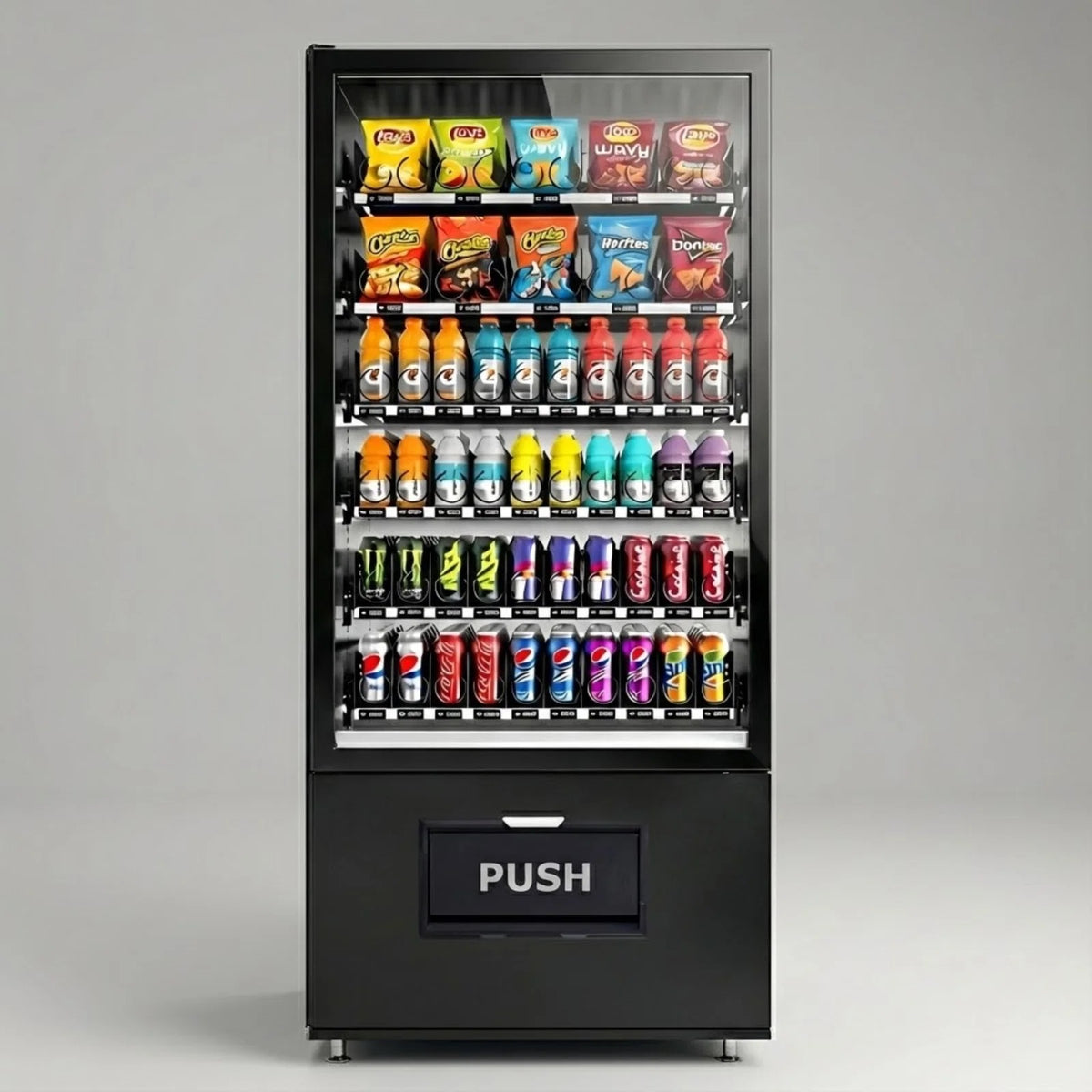 TCN Slave Snackautomat | Getränkeautomat | Erweiterungsautomat | 60 Auswahlen | Kühlung
