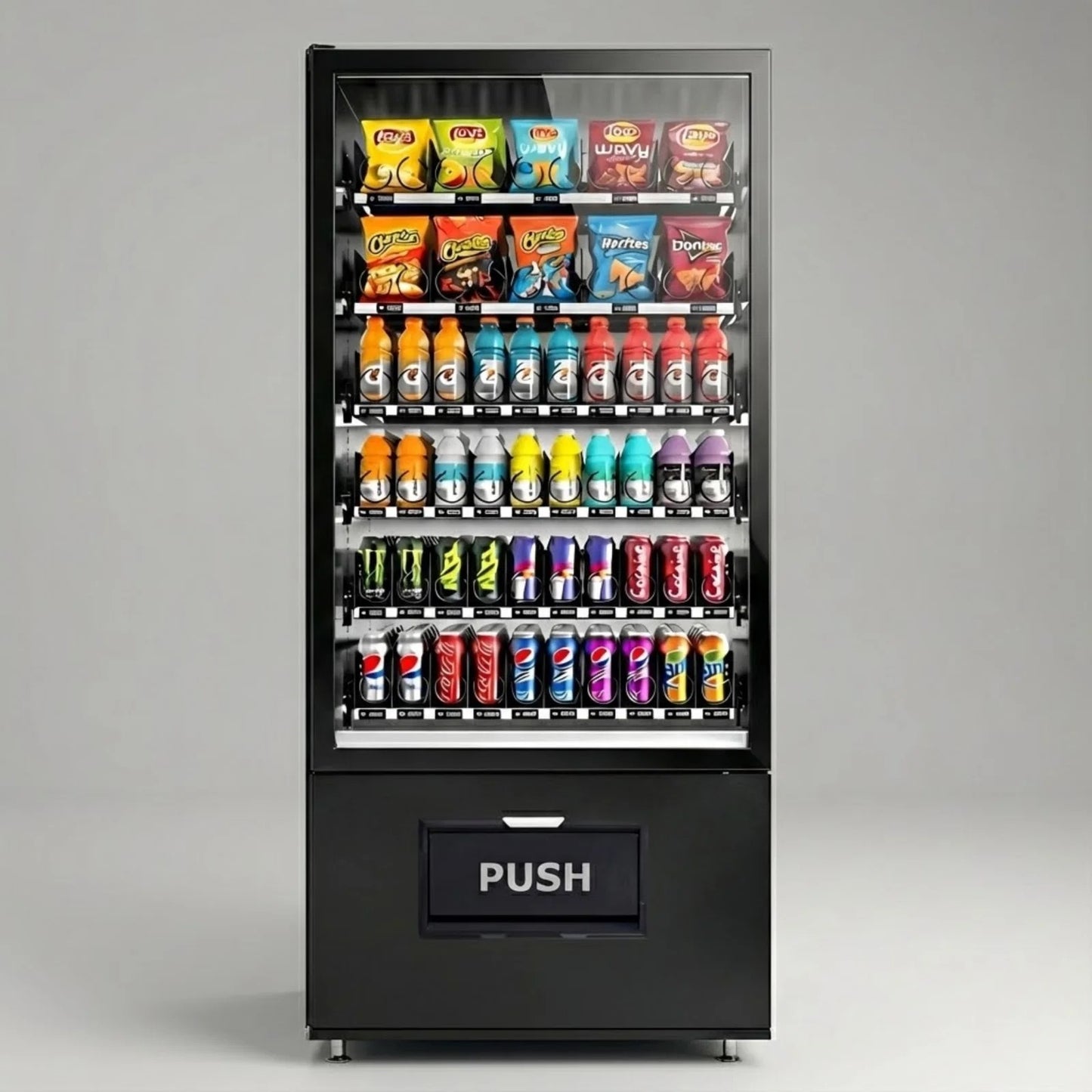 TCN Slave Snackautomat | Getränkeautomat | Erweiterungsautomat | 60 Auswahlen | Kühlung