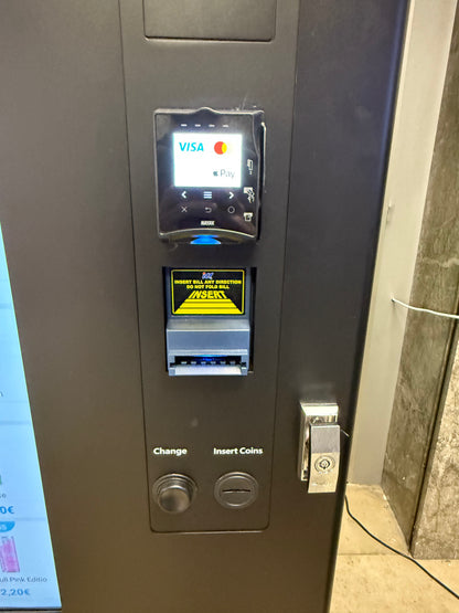 TCN Premium Verkaufsautomat | 49” Touchscreen | Snackautomat | Getränkeautomat | Nayax | Cloud | Altersprüfung