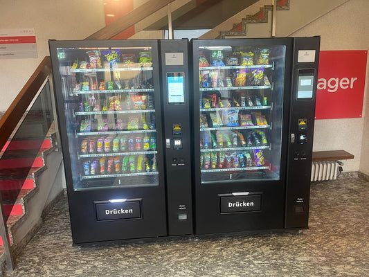 TCN Premium Snack- & Getränkeautomat | 11” Touch | Nayax | Kartenzahlung | Altersprüfung | Cloud-System